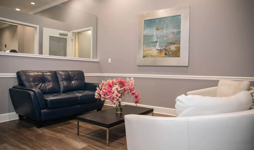 another view of the waiting room at Refresh Me Dental Center in LaGrange, GA